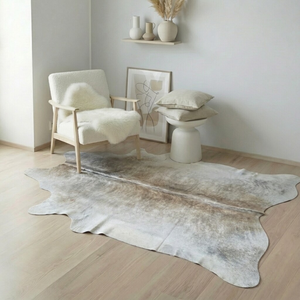 Tapis en peau de vache 209x175 cm